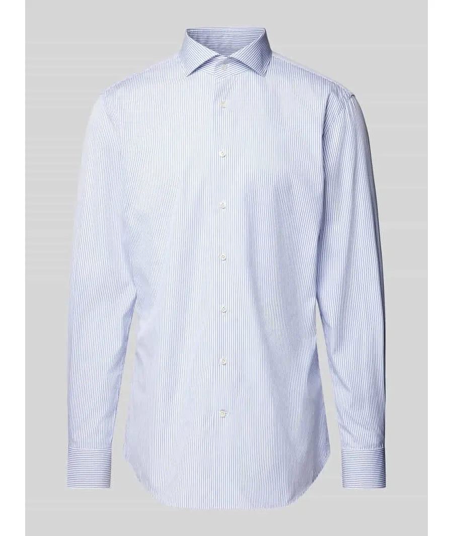 obrazek 1 Koszula biznesowa o kroju slim fit z kołnierzykiem typu cutaway
