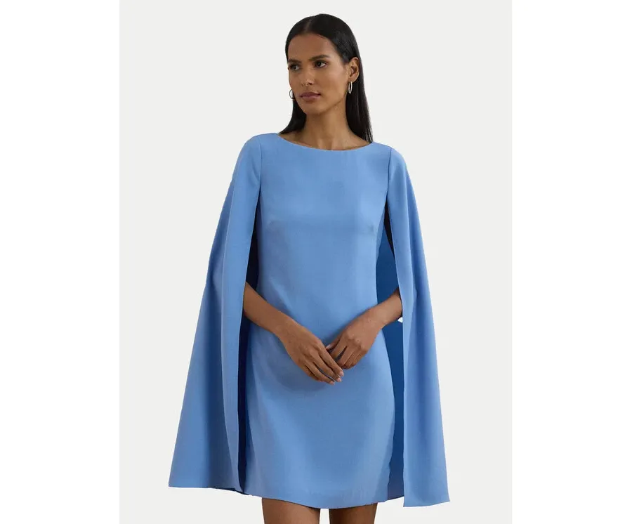 obrazek 1 LAUREN RALPH LAUREN Sukienka koktajlowa 253855210033 Niebieski Slim Fit