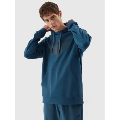 Zdjęcie 4F Bluza 4FAW23TSWSM694 Granatowy Regular Fit