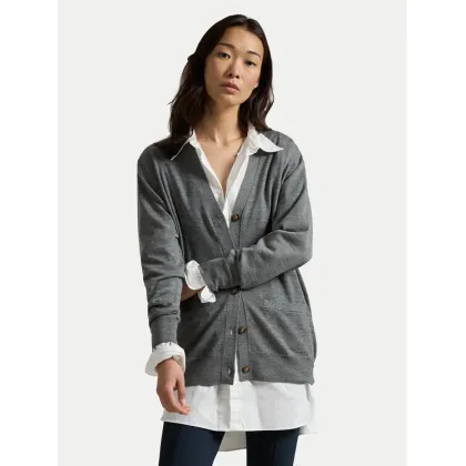 Zdjęcie Polo Ralph Lauren Kardigan 211956233002 Szary Relaxed Fit