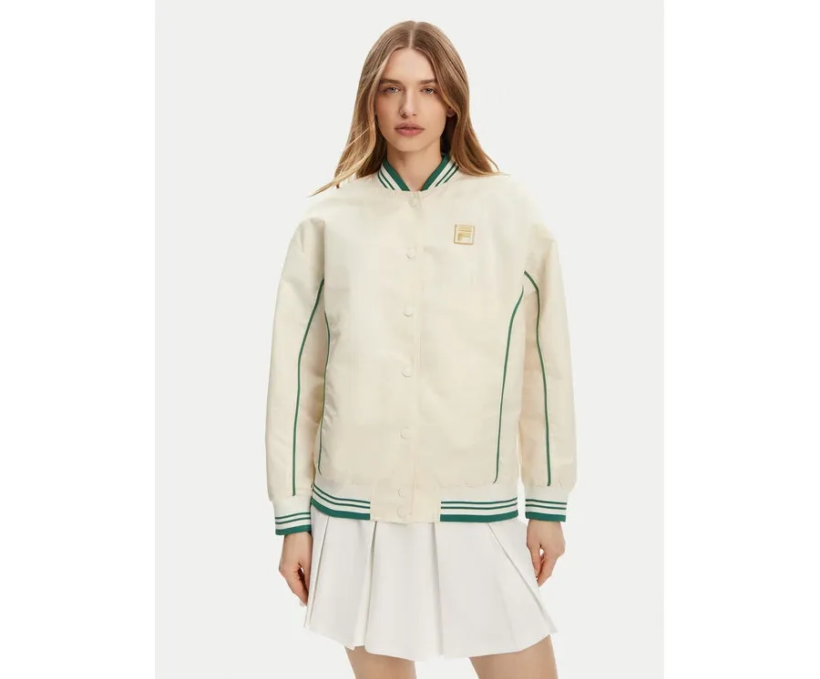 obrazek 1 Fila Kurtka bomber Leme FAW0999 Écru Oversize