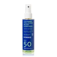Zdjęcie KORRES Cucumber Hyaluronic Splash SPF50 Spray do opalania 150 ml