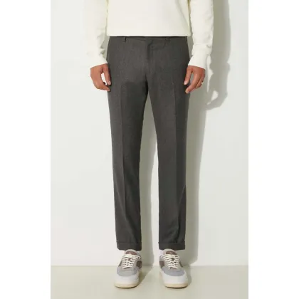 Zdjęcie Paul Smith spodnie wełniane kolor szary w fasonie chinos M1R-150M-G00109