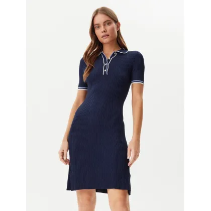 Zdjęcie Guess Sukienka dzianinowa W5GK84 Z3L10 Granatowy Regular Fit