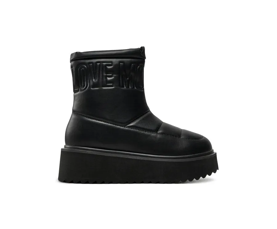 obrazek 1 LOVE MOSCHINO Botki JA24266I0LIE0000 Czarny