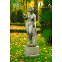 Picture Amazing garden statue of Venus with an apple