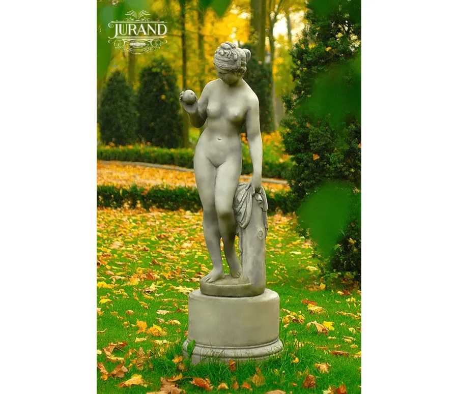 obrazek 1 Niesamowita figura ogrodowa Wenus z jabłkiem