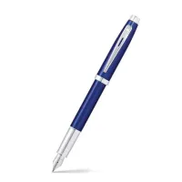 Zdjęcie Pióro wieczne Sheaffer 100 - błyszczący niebieski lakier + chromowane wykończenia