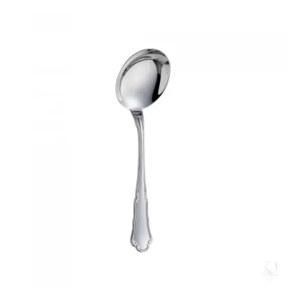 Zdjęcie Piękna srebrna łyżka do zupy - Zaramella Argenti