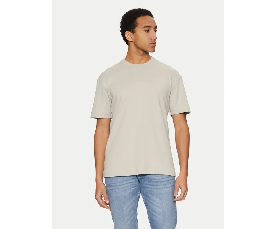 obrazek 1 Calvin Klein T-Shirt K10K114167 Beżowy Slim Fit