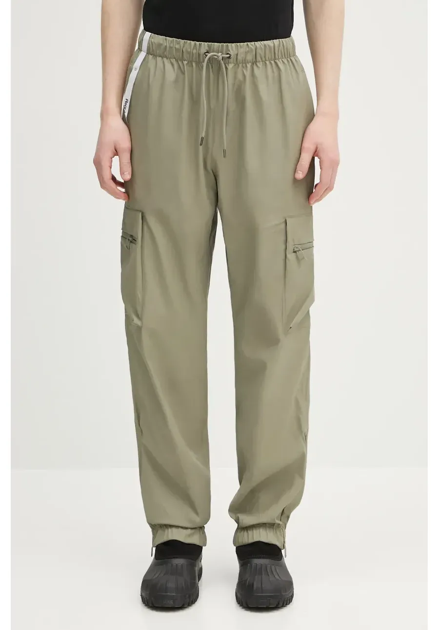 obrazek 1 Rains spodnie Cargo Rain Pants Regular W3 męskie kolor zielony w fasonie cargo 18850.108