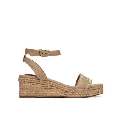 Zdjęcie Tommy Hilfiger Espadryle Tommy Hilfiger Espad Mid Wedge FW0FW08805 Beżowy