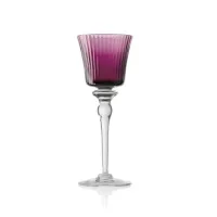 Picture Fascinating wine glass - Murano glass