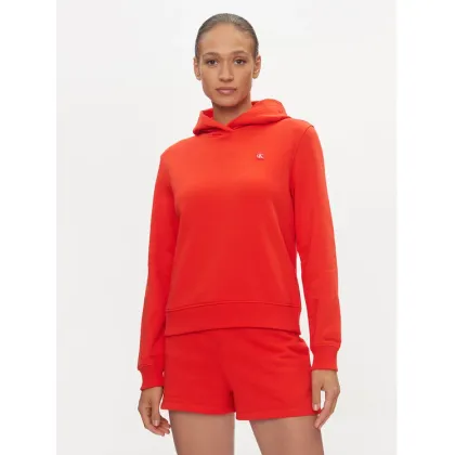 Zdjęcie Calvin Klein Jeans Bluza Embro Badge J20J223227 Czerwony Regular Fit