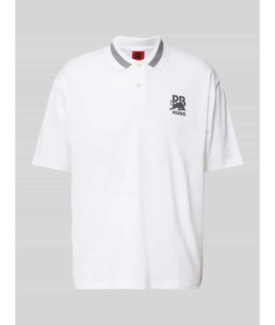 obrazek 1 HUGO Polo Dodac_RB 50542748 Biały Regular Fit