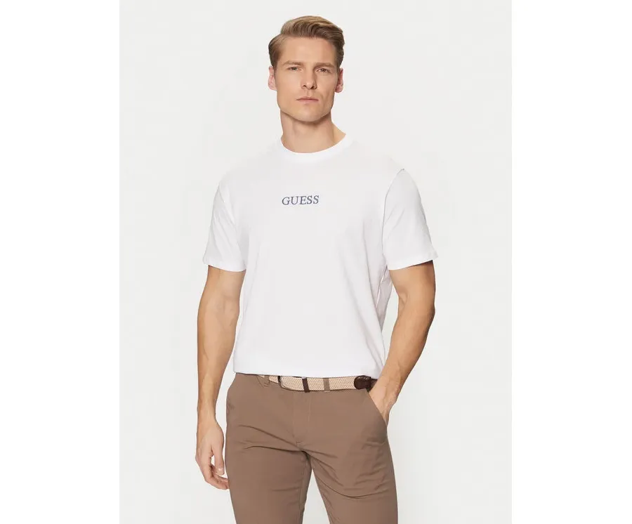 obrazek 1 Guess T-Shirt M5RI58 K9RM1 Biały Regular Fit