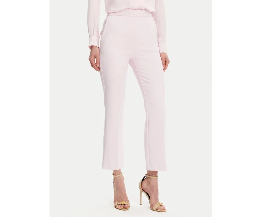 obrazek 1 Elisabetta Franchi Spodnie materiałowe PA-089-51E2-V290 Różowy Regular Fit