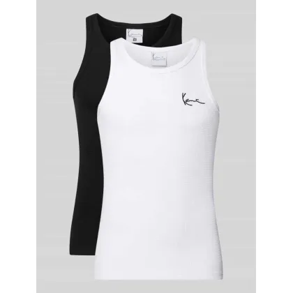 Zdjęcie Top z wyhaftowanym logo w zestawie 2 szt.