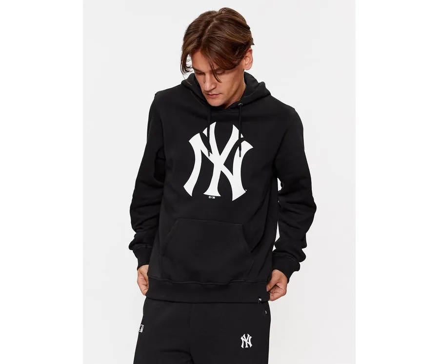 obrazek 1 47 Brand Bluza New York Yankees BB017PEMIBR544112JK Czarny Regular Fit