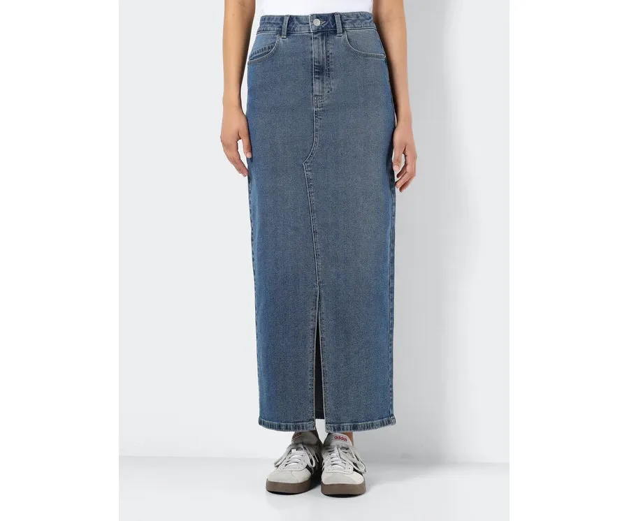 obrazek 1 Noisy May Spódnica jeansowa Kath 27030286 Niebieski Regular Fit