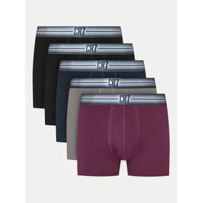 Zdjęcie Cristiano Ronaldo CR7 Komplet 5 par bokserek 8123-49 Kolorowy