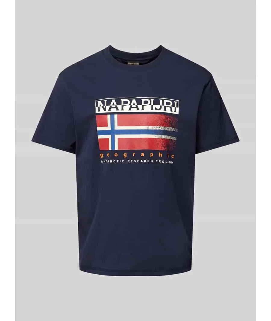 obrazek 1 T-shirt z nadrukiem z logo i napisem model ‘S-KREIS’