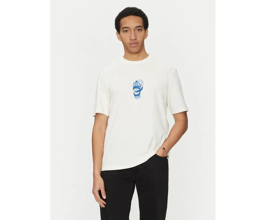 obrazek 1 HUGO T-Shirt Nutongo 50533391 Biały Regular Fit