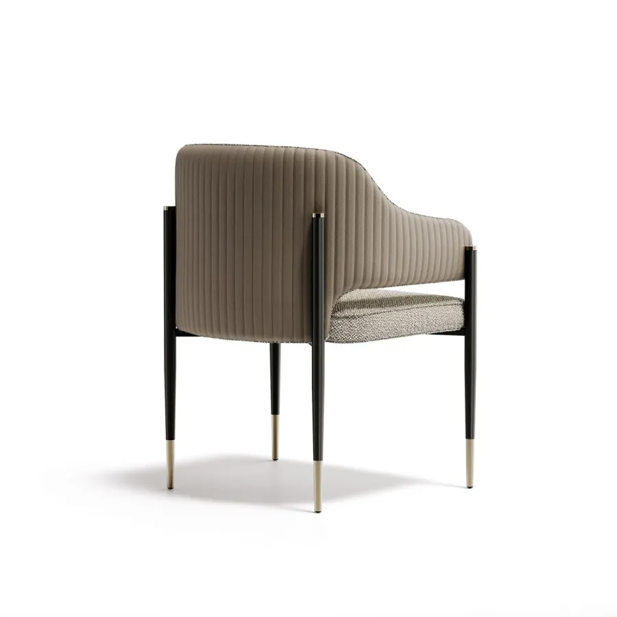 obrazek 2 Stylowe modernistyczne krzesło do jadalni - prosto z Włoch