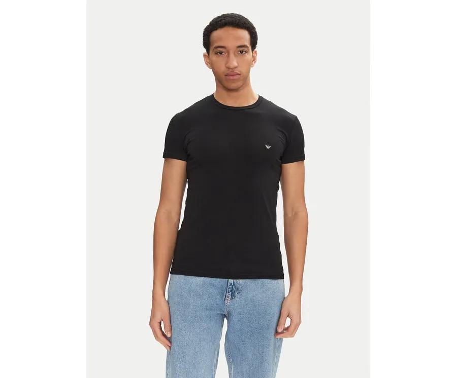 obrazek 1 Emporio Armani Underwear T-Shirt EM000375 AF10771 UC001 Czarny Slim Fit