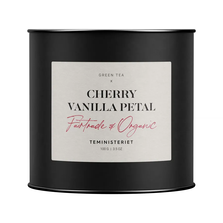 obrazek 1 Teministeriet - Fairtrade Collection Cherry Vanilla Petal - Herbata Sypana 100g TEMINISTERIET