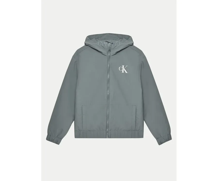 obrazek 1 Calvin Klein Jeans Kurtka przejściowa Essential IB0IB02500 Zielony Regular Fit