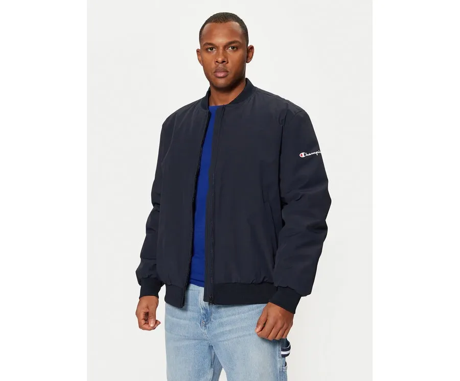 obrazek 1 Champion Kurtka bomber 220344 Granatowy Regular Fit
