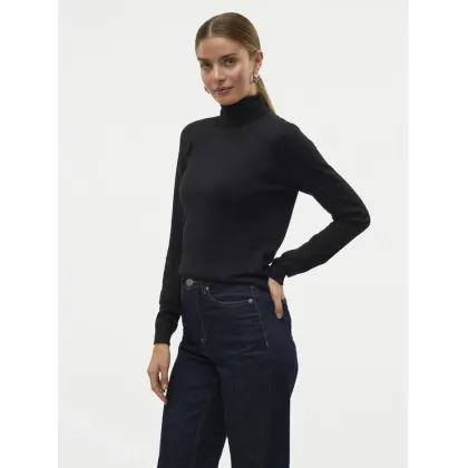 Zdjęcie Vero Moda Golf Iris 10320450 Czarny Slim Fit