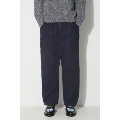 Zdjęcie Gramicci spodnie bawełniane kolor granatowy proste