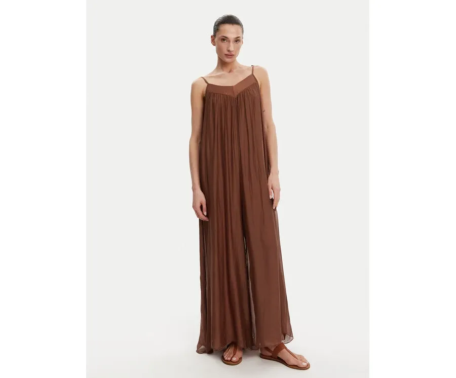 obrazek 1 ViCOLO Kombinezon TD0588 Brązowy Relaxed Fit