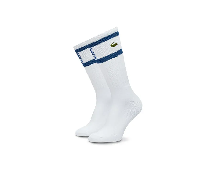 obrazek 1 Lacoste Skarpety Wysokie Męskie RA8095-00 F2F Biały