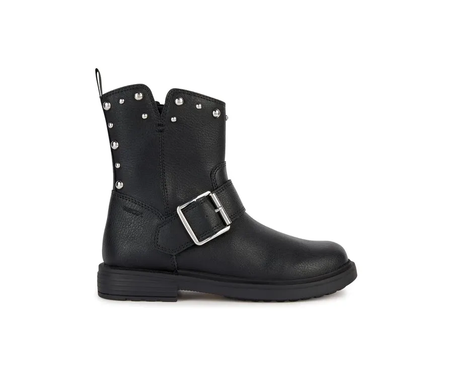 obrazek 1 Geox Botki Jr Eclair J369QK 000BU C9999 S Czarny