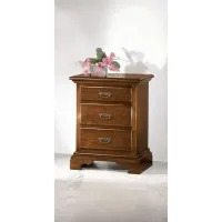 Zdjęcie Elegancka szafka nocna z 3 szufladami z Włoch - Zanini
