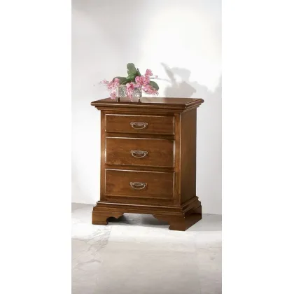 Zdjęcie Elegancka szafka nocna z 3 szufladami z Włoch - Zanini
