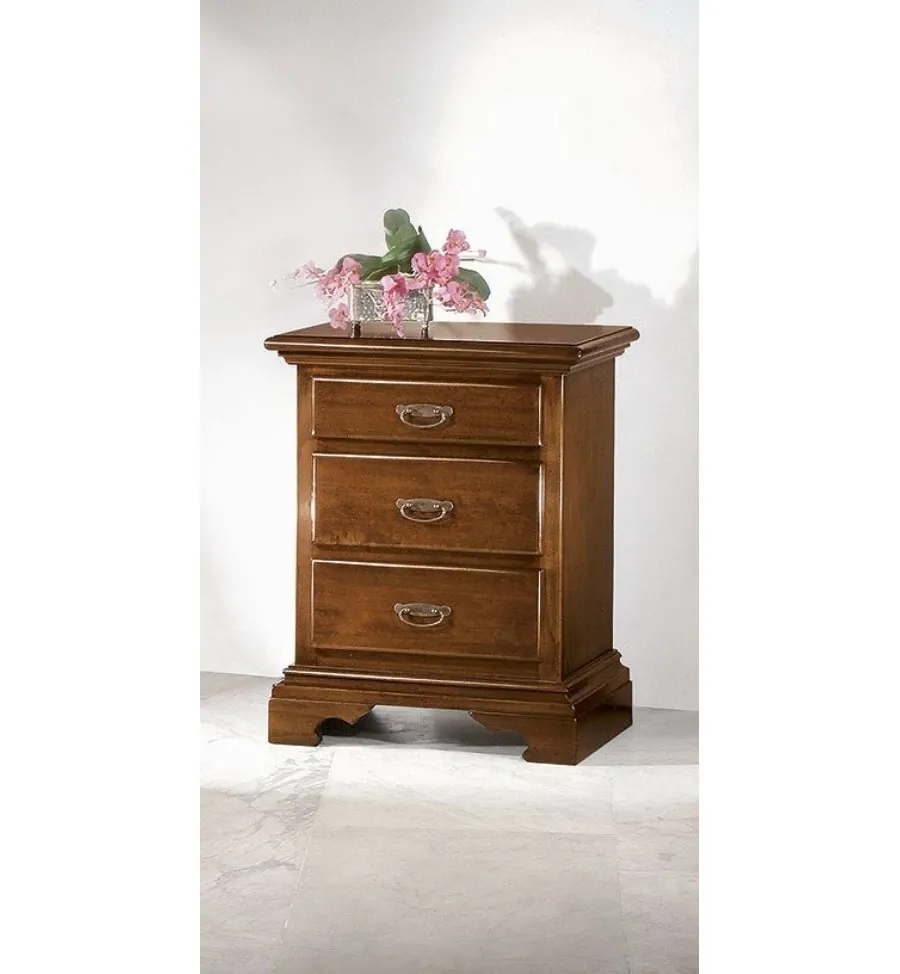 obrazek 1 Elegancka szafka nocna z 3 szufladami z Włoch - Zanini