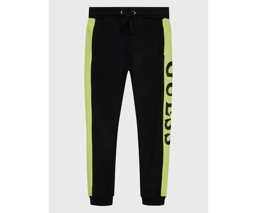 obrazek 1 Guess Spodnie dresowe N3RQ12 KA6R3 Czarny Regular Fit