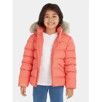 Zdjęcie Tommy Hilfiger Kurtka puchowa Essential KG0KG07399 D Koralowy Regular Fit