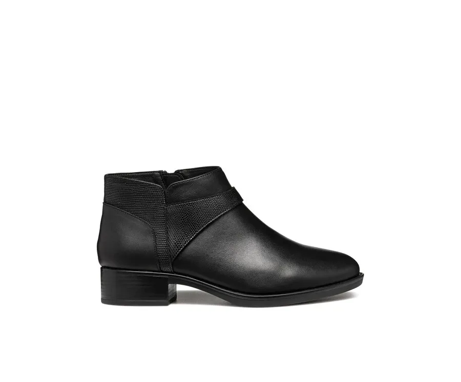 obrazek 1 Geox Botki D Felicity D46G1B 04304 C9999 Czarny
