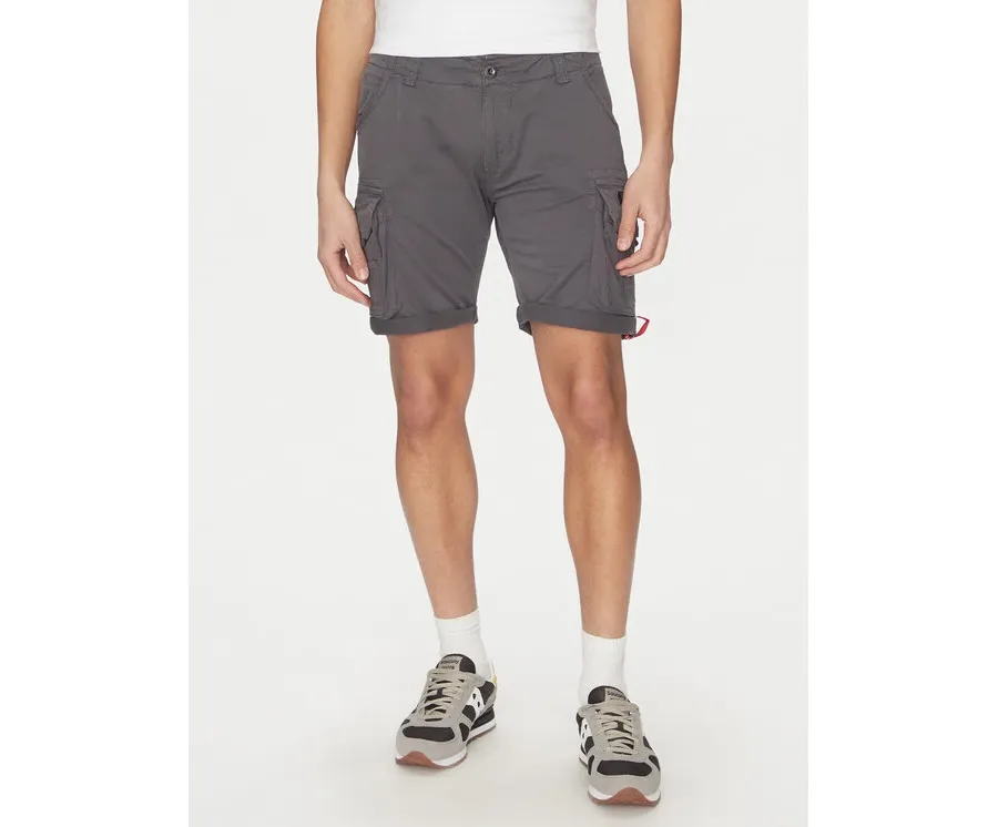 obrazek 1 Alpha Industries Szorty materiałowe Crew 176203 Szary Slim Fit
