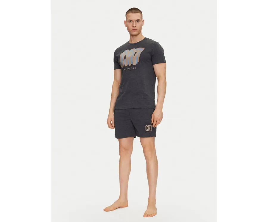 obrazek 1 Cristiano Ronaldo CR7 Piżama 8730-41 Granatowy Regular Fit
