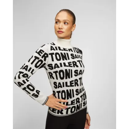 Zdjęcie Biały Sweter Wełniany Damski Toni Sailer Suse