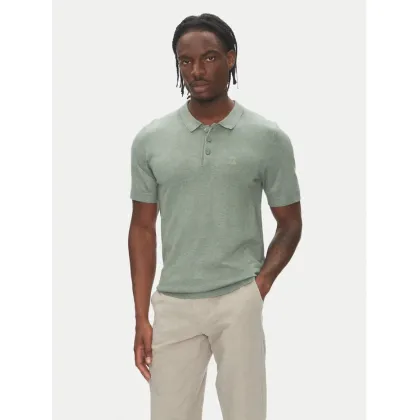 Zdjęcie Lindbergh Polo 30-800159 Zielony Slim Fit