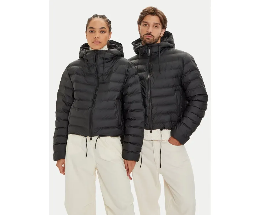obrazek 1 Rains Kurtka przejściowa Unisex 15820 Czarny Regular Fit