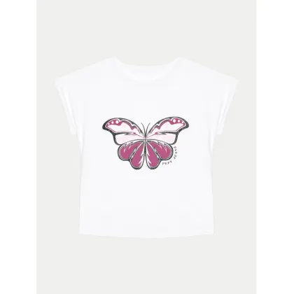 Zdjęcie Pepe Jeans T-Shirt Qwana PG503073 Biały Regular Fit