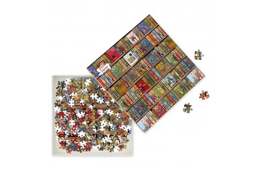 obrazek 2 Puzzle dla dorosłych Bodleian Library: Regały High Jinks - Flame Tree Publishing